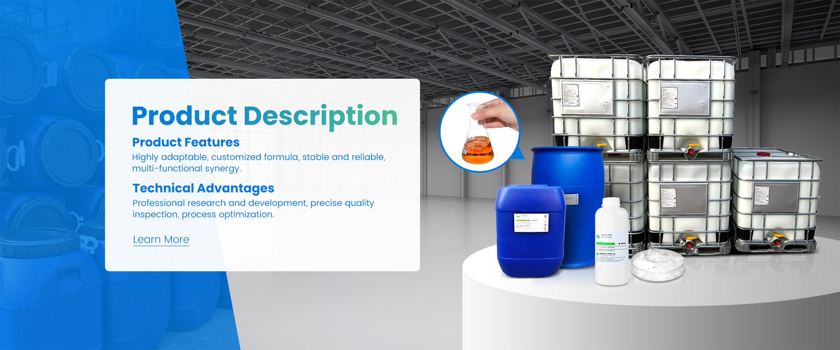 High-quality emulsifier and polyethylene glycol products by NTJN for industrial applications