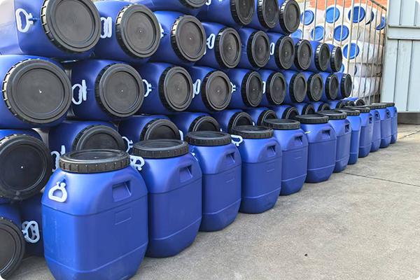 Customized emulsifier and polyether polyol products packed in industrial drums by NTJN