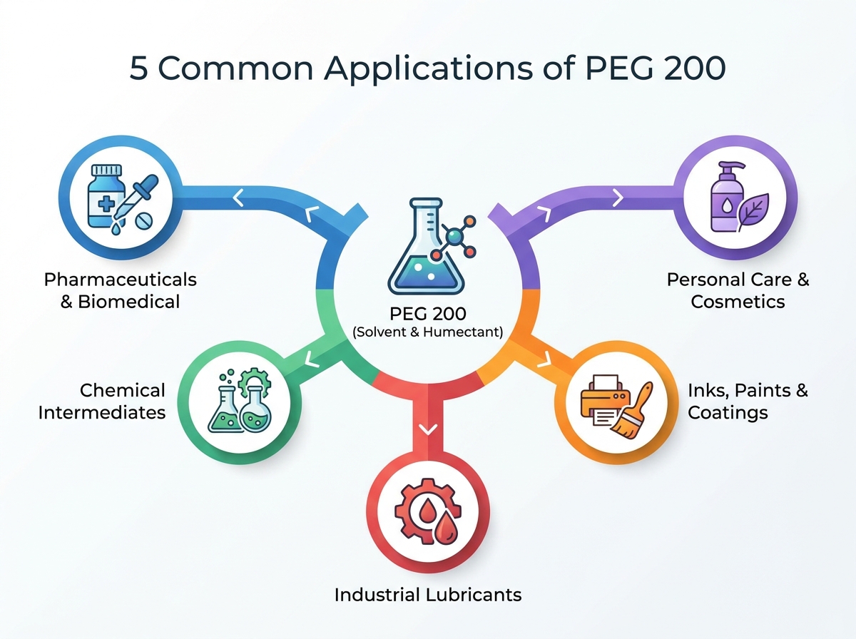 Polyethylene Glycol 200 Application